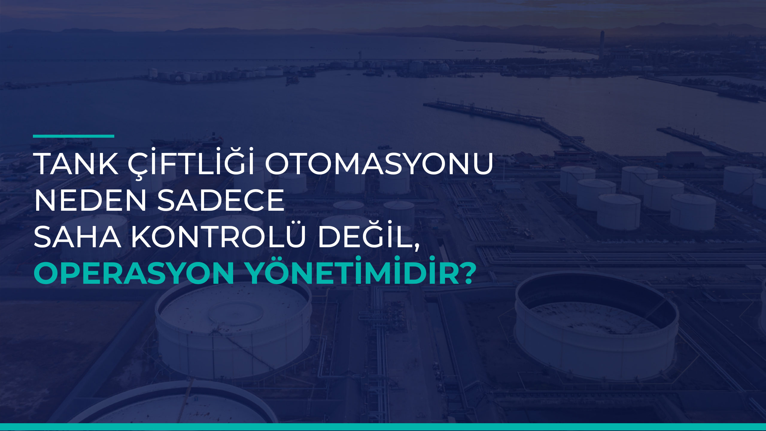 GEST SCADA kontrol odasında anlık tank otomasyon takibi